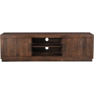 Livingfurn - TV Meubel Jaxx Browncm - Mangohout