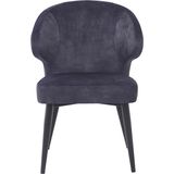 Livingfurn Donna Anthracite Velvet