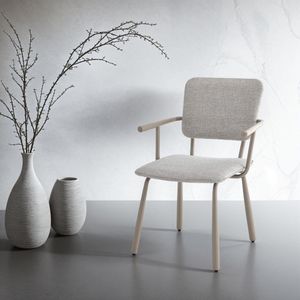 Brix - Eetkamerstoel Finn Sand - Beige - Set van 2