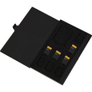 SD Card Case Zwart