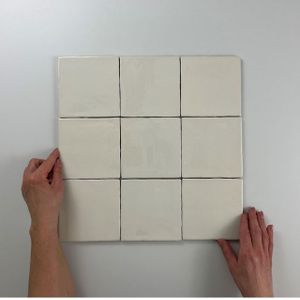 By Goof Oud Hollandse witjes Ivoor 13x13cm