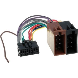 ISO Kabel Voor Pioneer Autoradio - 24,5x10mm - 16-pins - 0,15 Meter