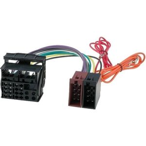 ISO naar Volkswagen Quadlock kabel - 16-pins - Voor fabrieksradio - 0,15 meter
