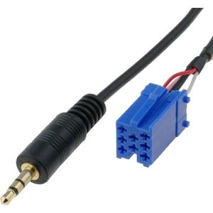 Mini-ISO 8pin naar aux verloopkabel