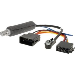 Antenne Verloopkabel voor VAG - ISO (v) naar ISO (m) - Met Remote - 0,15 meter