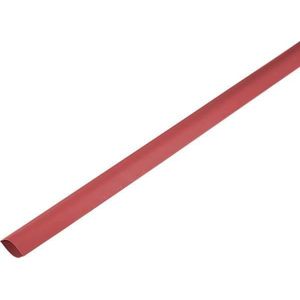 Krimpkous - 2:1 - 1,6 naar 0,8mm - 1 meter - Rood