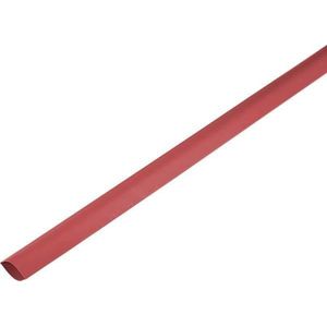 Krimpkous Rood 2,4mm - 1,2mm 1 meter