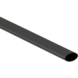 Krimpkous - 2:1 - 50,8 naar 25,4mm - 1 meter - Zwart