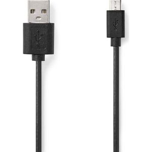 Ringdeurbel Batterij Oplaadkabel - Geschikt voor Ring Doorbell 1, 2, 3 en 3 Plus - 1 meter - Zwart