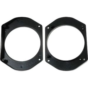 ABS 130mm Luidsprekerhouders - Fiat Brava, Bravo, Marea (na 1995) en Multipla (na 1999) - Voordeuren