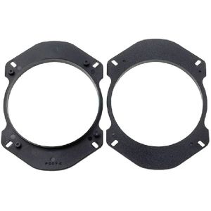 ABS 130mm Luidsprekerhouders - Fiat Multipla (1998-2010) en Peugeot 306 - Achterdeuren