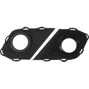 ABS - Luidsprekerhouders - Volkswagen Polo MK4 - 36 mm - Tweeteradapters