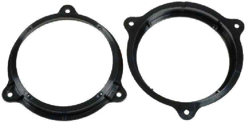 ABS 165mm Luidsprekerhouders - Nissan Almera (2000-2006) en Micra (2002-2010) - Voordeuren