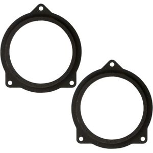 MDF - Luidsprekerhouders - 100mm - Voor- en Achter - Geschikt voor BMW E87, E88, E91, E92, E93, F30, F31, E90 en E85