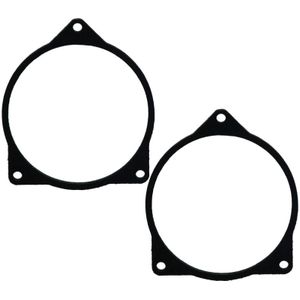 MDF 100mm Luidsprekerhouders - BMW 5 E61 Touring en E60 Sedan (2003-2010) - Voordeuren