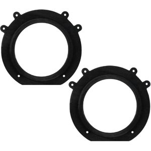 MDF 165mm Luidsprekerhouders - Citroën Jumpy, Fiat Scudo en Peugeot Expert - Voordeuren