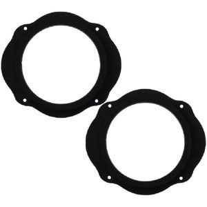 MDF 165mm Luidsprekerhouders - Ford C-Max (2003-2010), Fiesta MK6, Focus MK2, Kuga DM2 - Voordeuren
