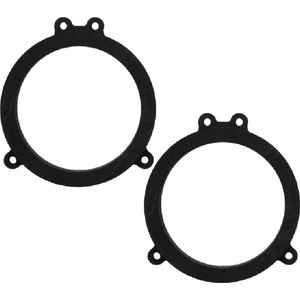 MDF 165mm Luidsprekerhouders - Mercedes C-klasse (W203), G-klasse (W463) en CLK (W209) - Voordeuren