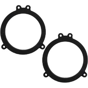 MDF 165mm Luidsprekerhouders - Mercedes C-klasse (W203), G-klasse (W463) en CLK (W209) - Voordeuren