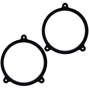 MDF 165mm Luidsprekerhouders - Mercedes C-klasse (W203), G-klasse (W463), CLK (W209) - Achterdeuren