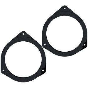 MDF 130mm Luidsprekerhouders - Opel Astra G, Omega B, Vectra B en Zafira A - Achterdeuren