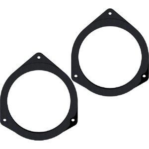 MDF 130mm Luidsprekerhouders - Opel Astra G, Omega B, Vectra B en Zafira A - Achterdeuren