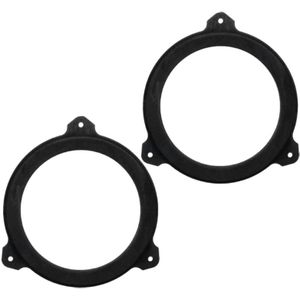 MDF 165mm Luidsprekerhouders - Toyota Auris (2007-2018) en Hilux (na 2015) - Voor- en achterdeuren