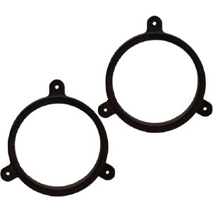 MDF - Luidsprekerhouders - 165mm - Voor Volvo S40 V50 S80 V70 en XC70 - 2007-2016 - Voordeuren