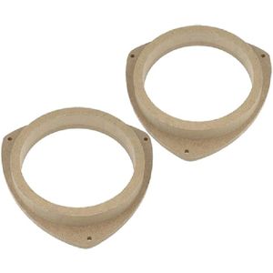 MDF - Luidsprekerhouders - 165mm - Toyota Corolla E12 en Avensis (2005-2009) - Voordeuren