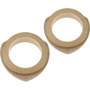 MDF - Luidsprekerhouders - 130mm - Opel Corsa B - Voordeuren