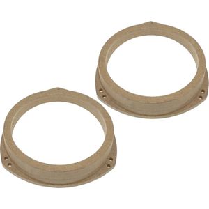 MDF - Luidsprekerhouders - 165mm - Opel Corsa B en C - Voordeuren