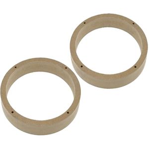 MDF - Luidsprekerhouders - Daewoo Matiz - Voordeuren - 165mm