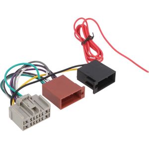 ISO naar Ford, Land Rover en Volvo kabel - 14-pins - Voor fabrieksradio - 0,15 meter