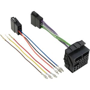 RED WOLF ISO Radio Stecker 16 Pin Auto Radio Kabelbaum ISO Adapter für