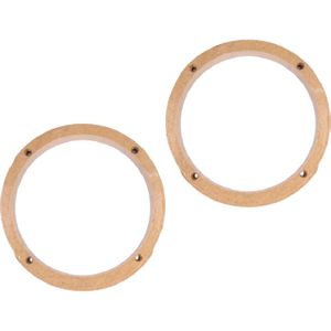 MDF 165mm Luidsprekerhouders - Peugeot 406 (1995-2004) - Voordeuren