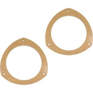 MDF 130mm Luidsprekerhouders - Opel Vectra B (1995-2002) - Achterdeuren