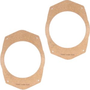 MDF 165mm Luidsprekerhouders - Chrysler Voyager (1995-2001) - Voor- en achterdeuren