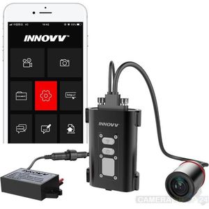 INNOVV C5 - Motor Dashcam - Full HD - App - G-sensor - DVR Opname-Unit - IP68 Waterproof Rating - Motor Camera - Ingebouwde Microfoon