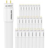 25x LED TL buis 60 cm 9 Watt 990lm 4000K Flikkervrij T8 (G13)