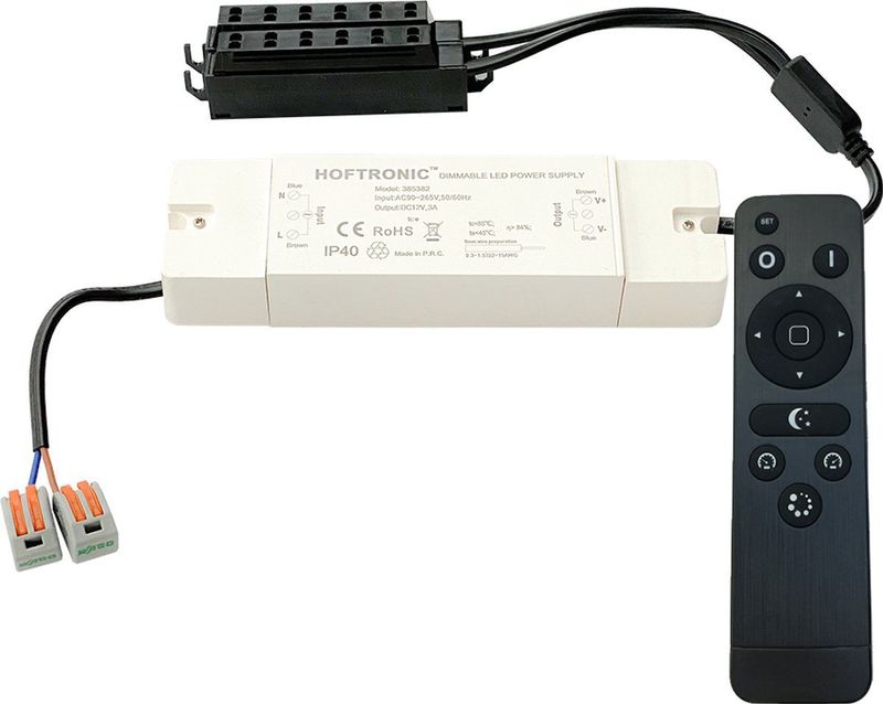 Dimbare - RF LED Transformator - 36 Watt - IP40 - 2.4GHz - 12V DC