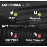 LED T8 Buis - 60cm - 9 Watt - Diffuus Polycarbonaat