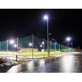 HOFTRONIC - Luxor - LED breedstraler - 50 Watt - 160 lm/W 8000 lumen - 6400K Neutraal wit licht - IP65 Waterdicht - LED Schijnwerper met LumiLeds - Extreem efficiënt - 5 jaar garantie - LED Floodlight