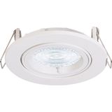 Dublin - LED Inbouwspots - Wit - Set van 3 - 4 Watt - 345 Lumen - Dimbaar - Kantelbaar - IP20