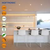 Dublin - LED Inbouwspots - Wit - Set van 3 - 4 Watt - 345 Lumen - Dimbaar - Kantelbaar - IP20