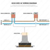 Dublin - LED Inbouwspots - Wit - Set van 3 - 4 Watt - 345 Lumen - Dimbaar - Kantelbaar - IP20
