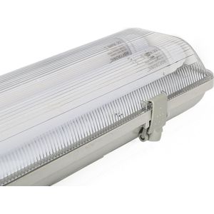 LED TL armatuur - 120 cm - IP65 - 175lm/W - incl. flikkervrije 2x18 Watt T8 LED buizen - 6000K - dubbelvoudige uitvoering