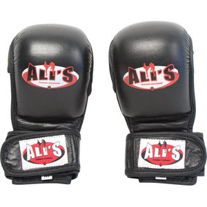 Ali’s Fightgear - echt lederen - MMA handschoenen maat L - MMA - MMA Gloves - MMA Sparring handschoenen - MMA handschoenen heren - MMA handschoenen dames - MMA handschoenen mannen