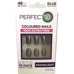 Full cover nageltips Perfect 10, Moonlight