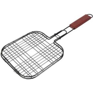 Barbecue grillklem - Anti aanbak - Barbecue grill holder - 20.5 x 20.5 cm - BBQ - DisQounts