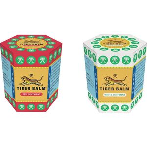 Tijgerbalsem | Tiger Balm | Combi Pack | 30 gram | Rood en Wit